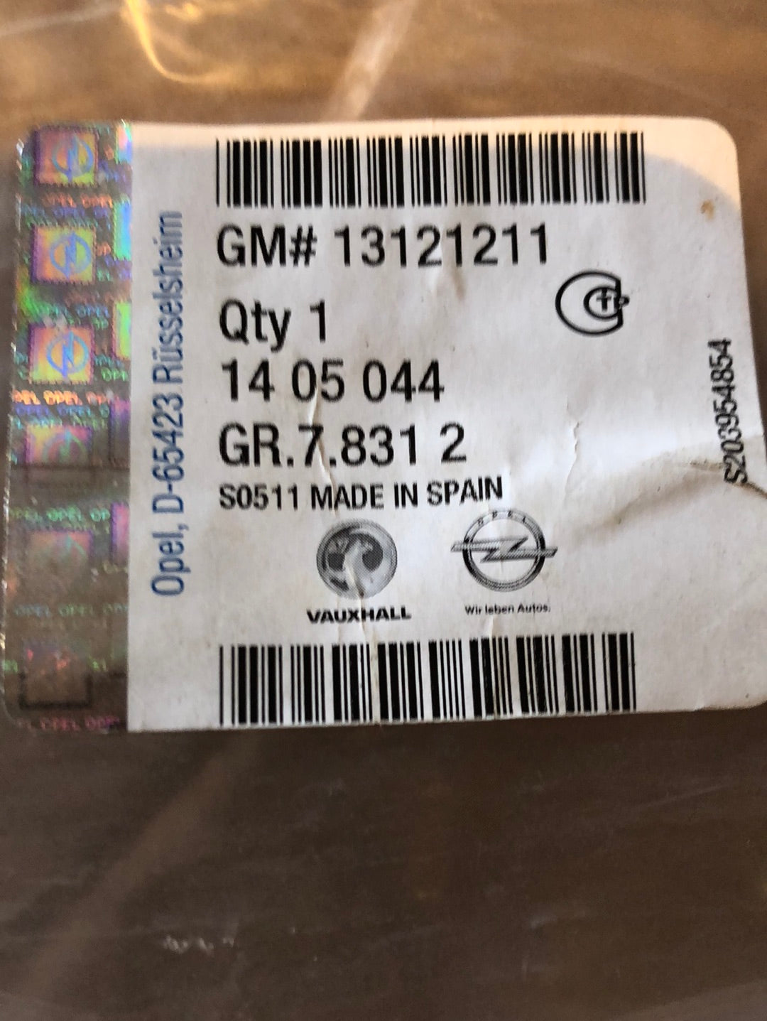 Original GM Opel Corsa C Combo C Verlängerung Stoßfänger vorne links Neu