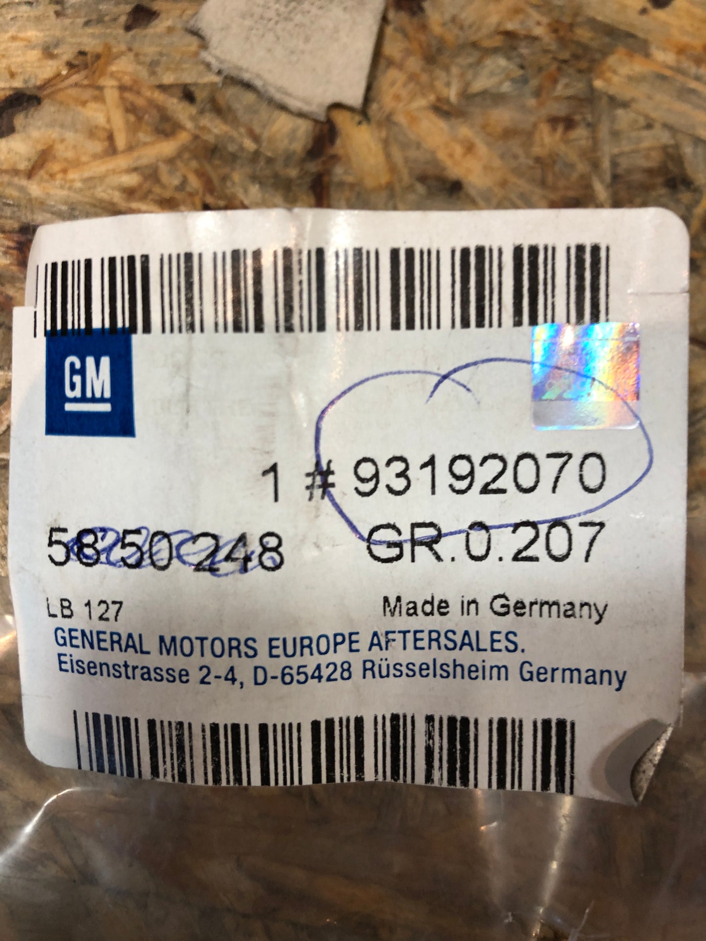 Original GM Opel Astra H Corsa D Dichtung Ansaugkrümmer Neu