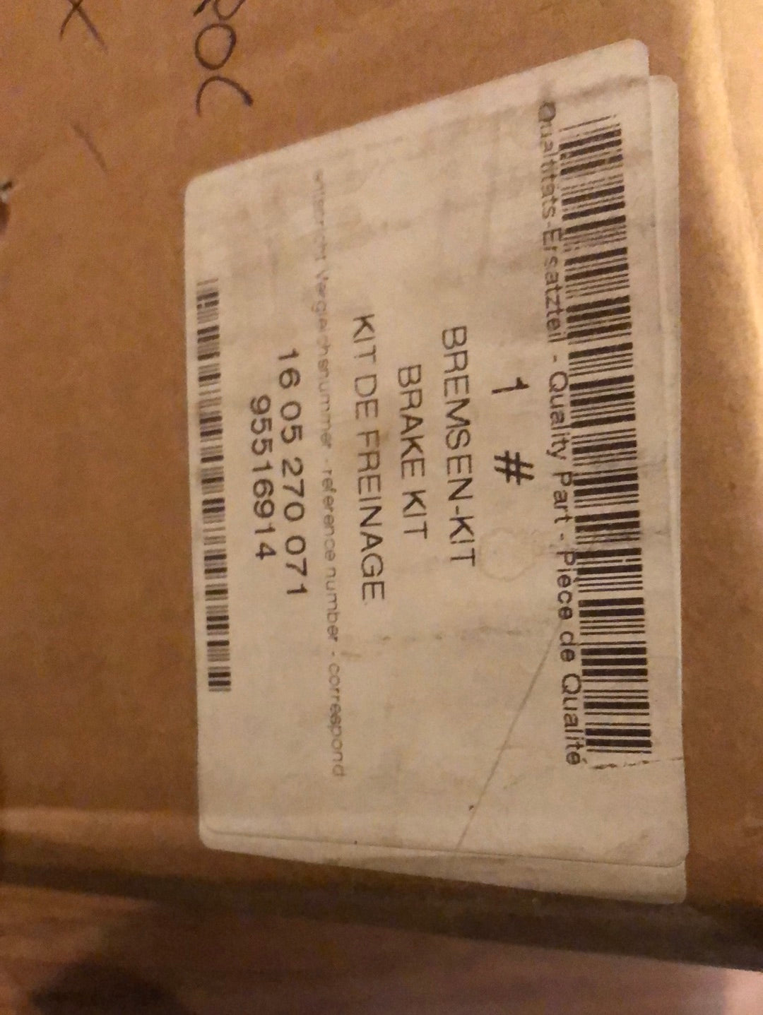 Opel Astra J Bremsenkit Bremsbeläge (4 Stk.) Bremsscheiben (2 Stk.) vorne Neu