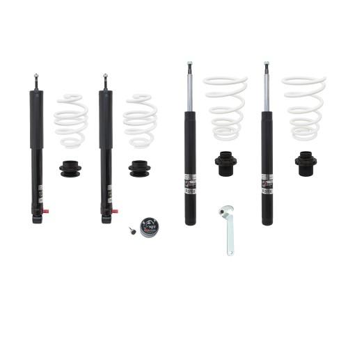 NJT eXtrem Gewindefahrwerk härteverstellbar passend für BMW E30 Cabrio 316, 316i, 318i, 320i, 323i, 325i, 324D / TD, Baujahr 5.1986-5.1993