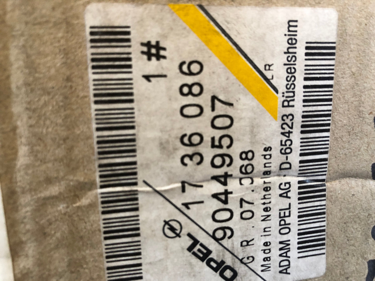 Original GM Opel Astra F Caravan (51/52) 1.6i GL Anhängerkupplung Neu