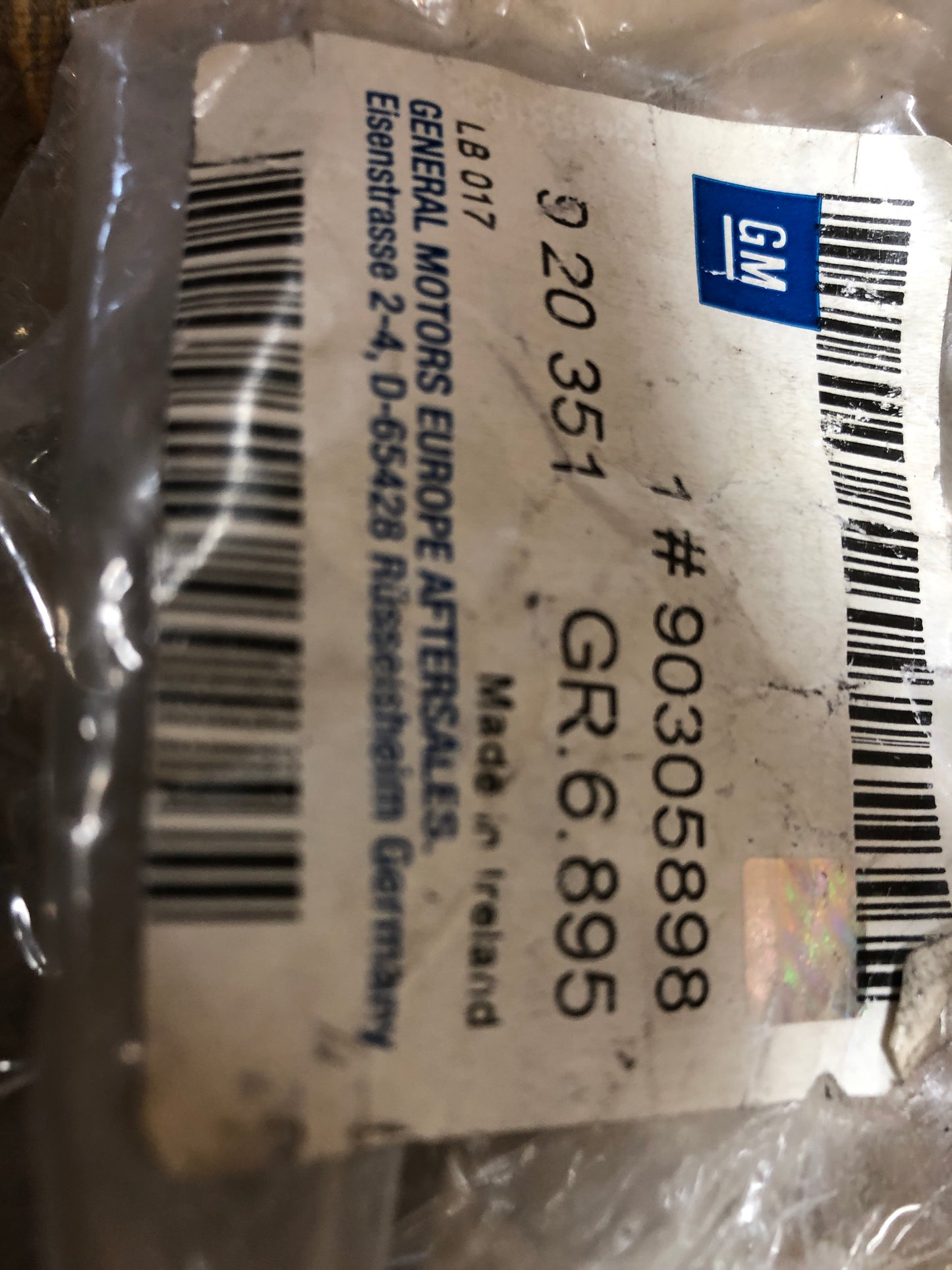 Original GM Opel Omega A Lenkzwischenhebel Neu