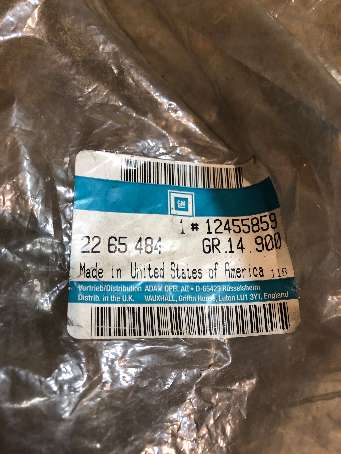 Original Opel Sintra Armlehene Vordersitz rechts Neu