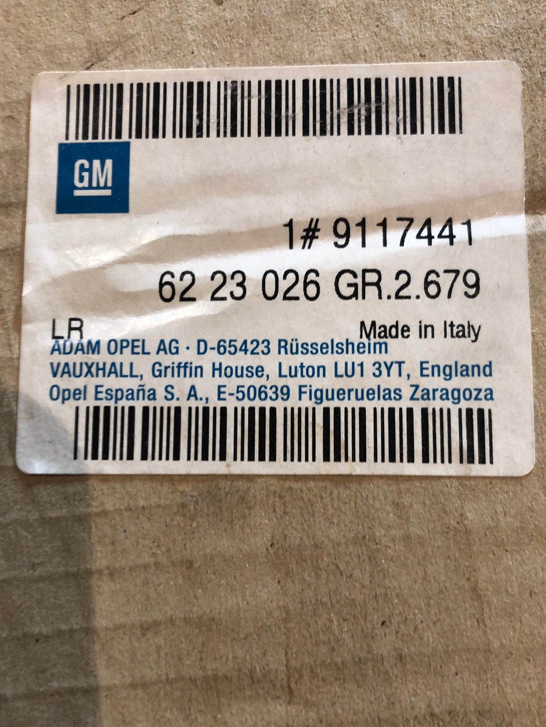 Original GM Opel Astra G Caravan Limousine T98 F69 1.6 Heckleuchte rechts Neu