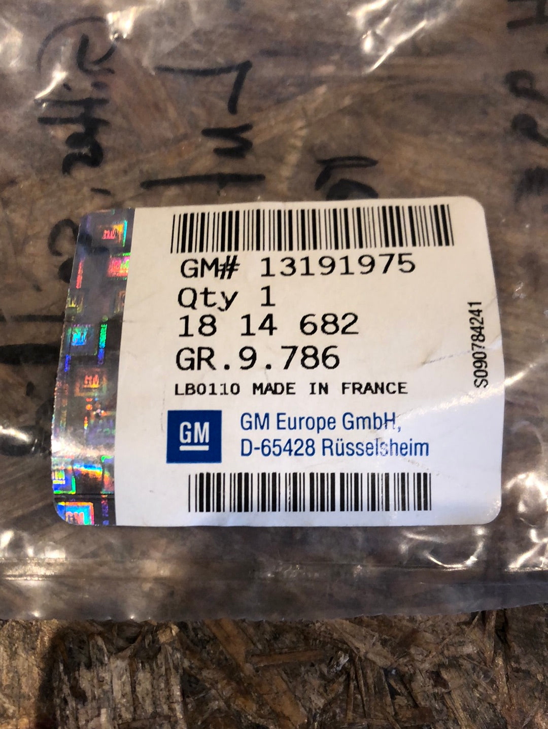 Original GM Opel Vectra C Luftauslass seitlich rechts Neu