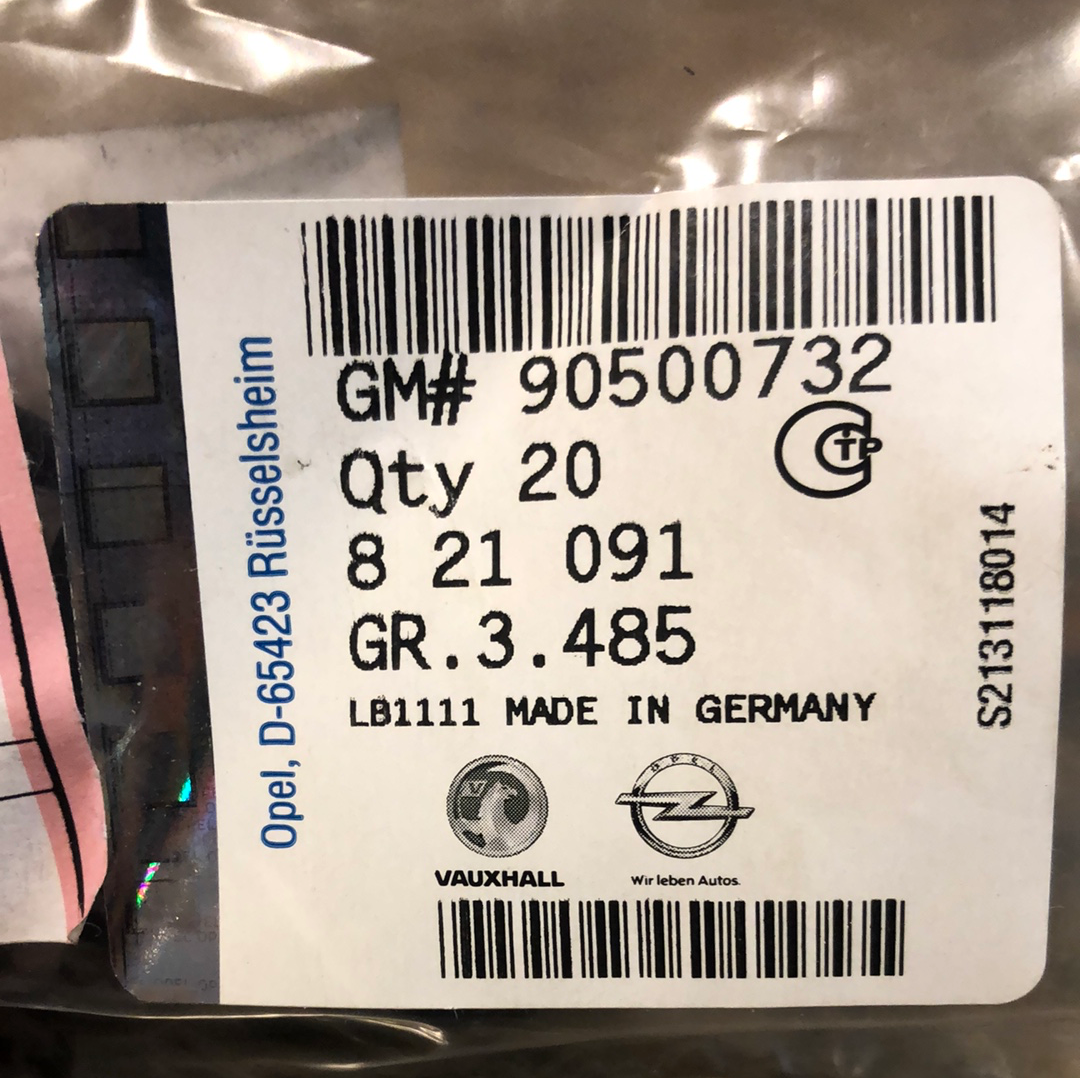 Original GM Opel Astra G Dichtring Düsenhalter Neu