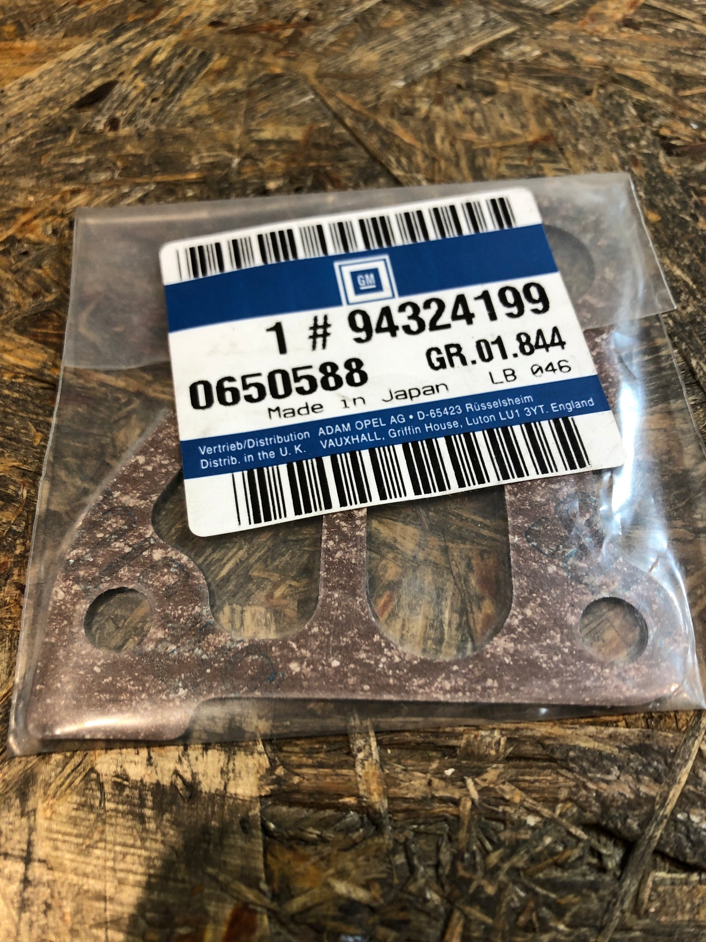 Original Opel Euromidi Dichtung Adapter an Zylinderkopf Neu