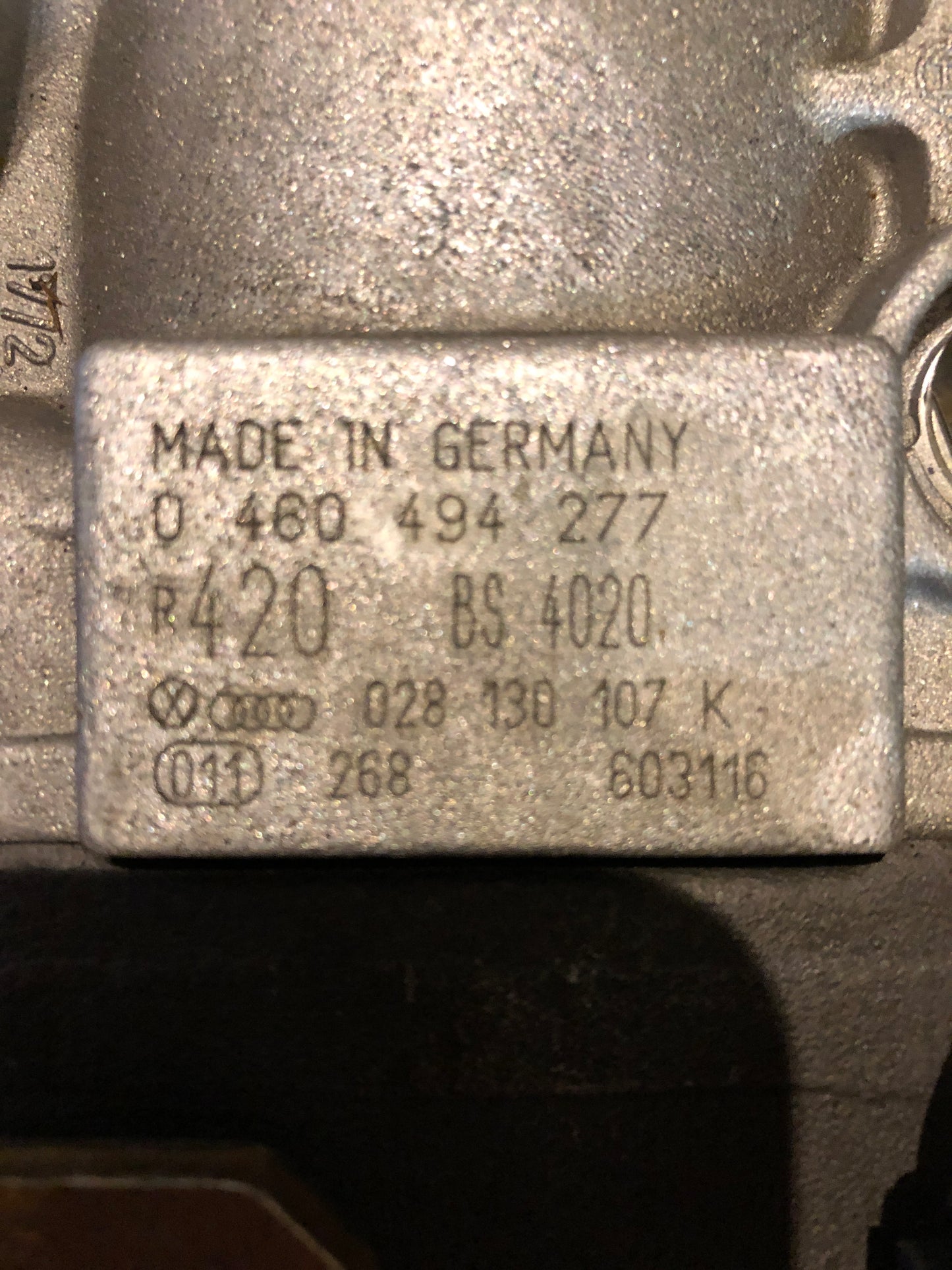 Original VW Passat Seat Toledo 1.9 TD Einspritzpumpe Neu