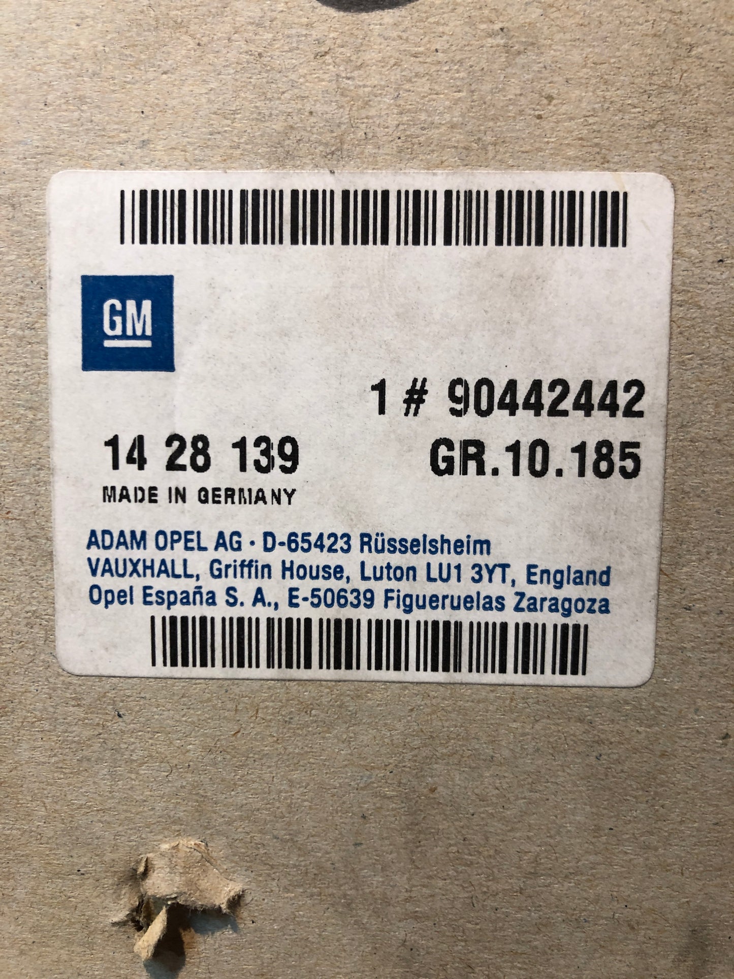 Original GM Opel Corsa A Außenspiegel links Neu