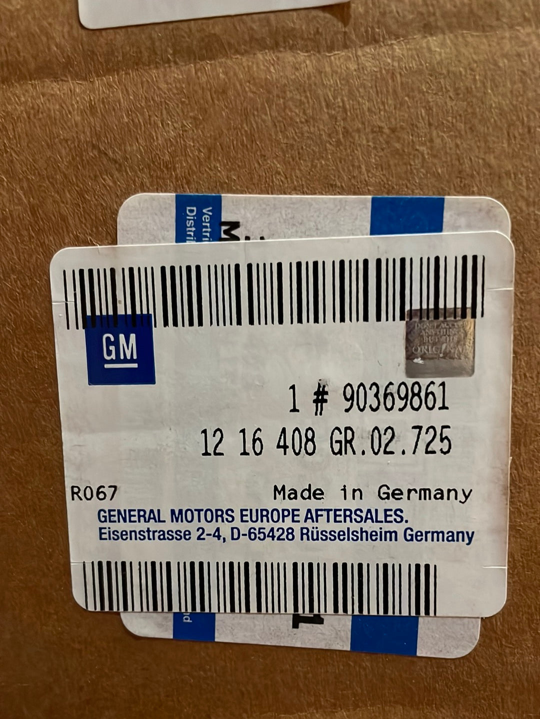 Original GM Opel Omega A Senator B Scheinwerfer rechts Neu