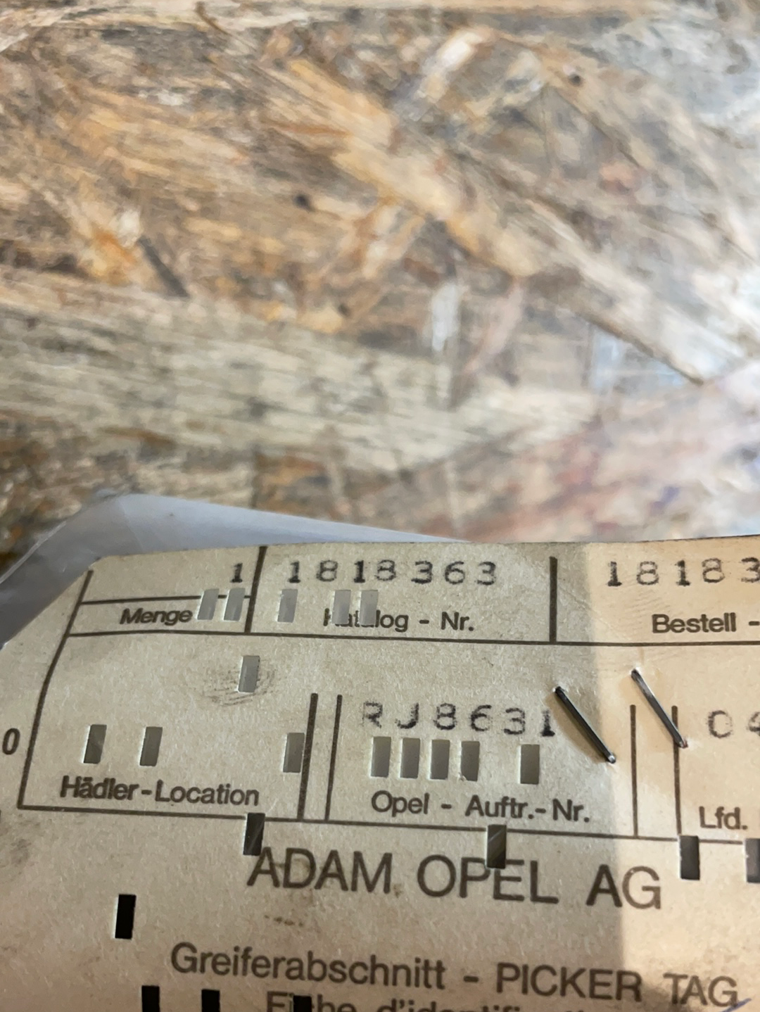 Original GM Opel Omega 2,3D Saugrohr Krümmer Neu