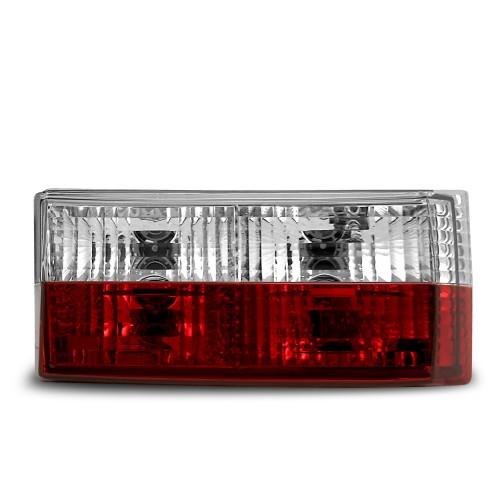 Rückleuchten Kristallglas rot-weiss passend für Golf 1 Bj. 1974 - 1980 und Cabrio Typ 155 Bj. 1979 - 1993