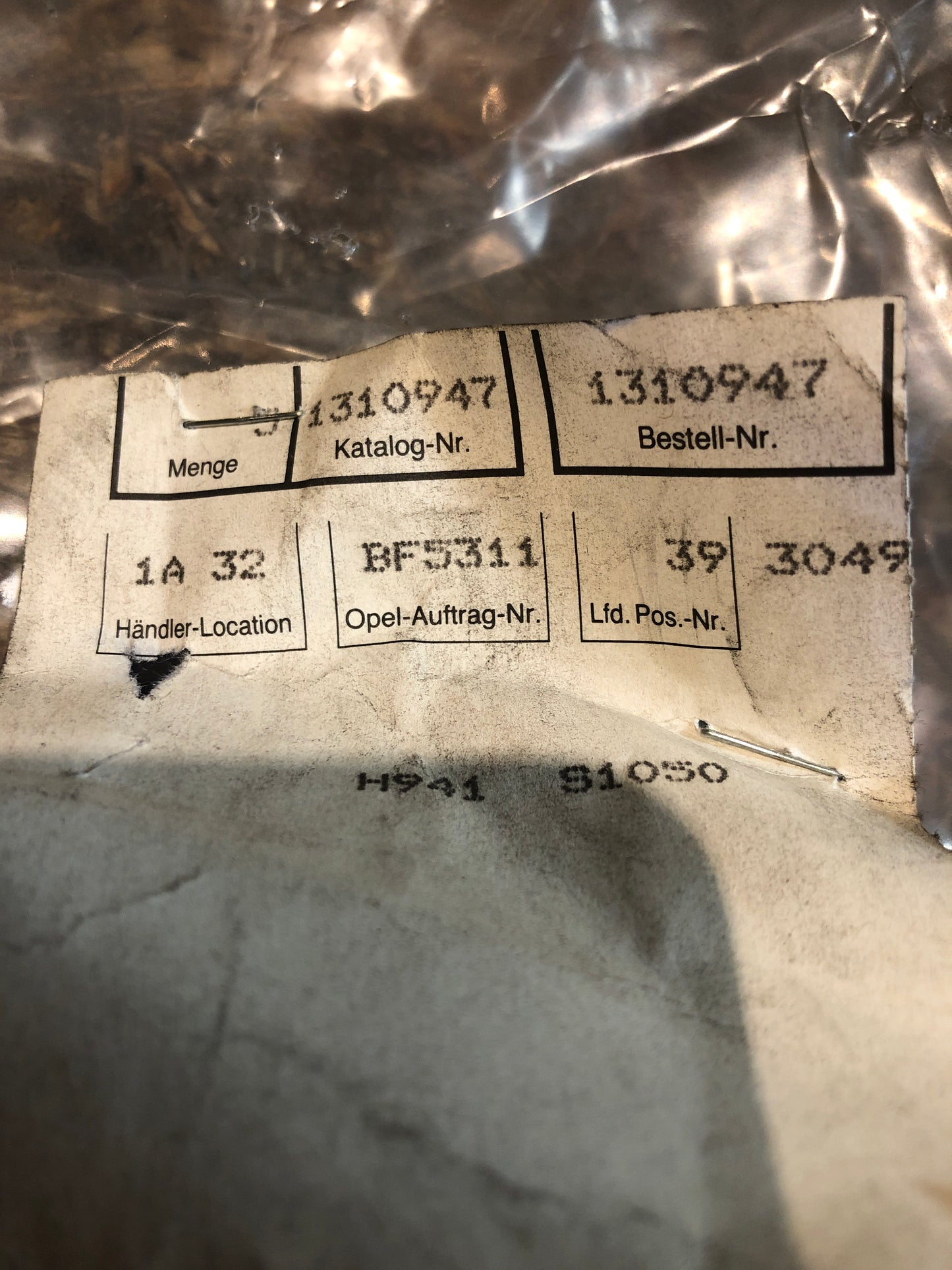 Original Ascona C Puffer an Heizkörper