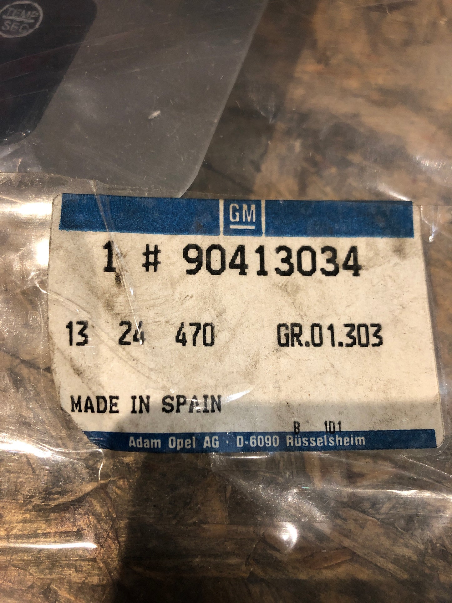 Original GM Opel Astra F Vectra A Emblem Kühlergrill Neu