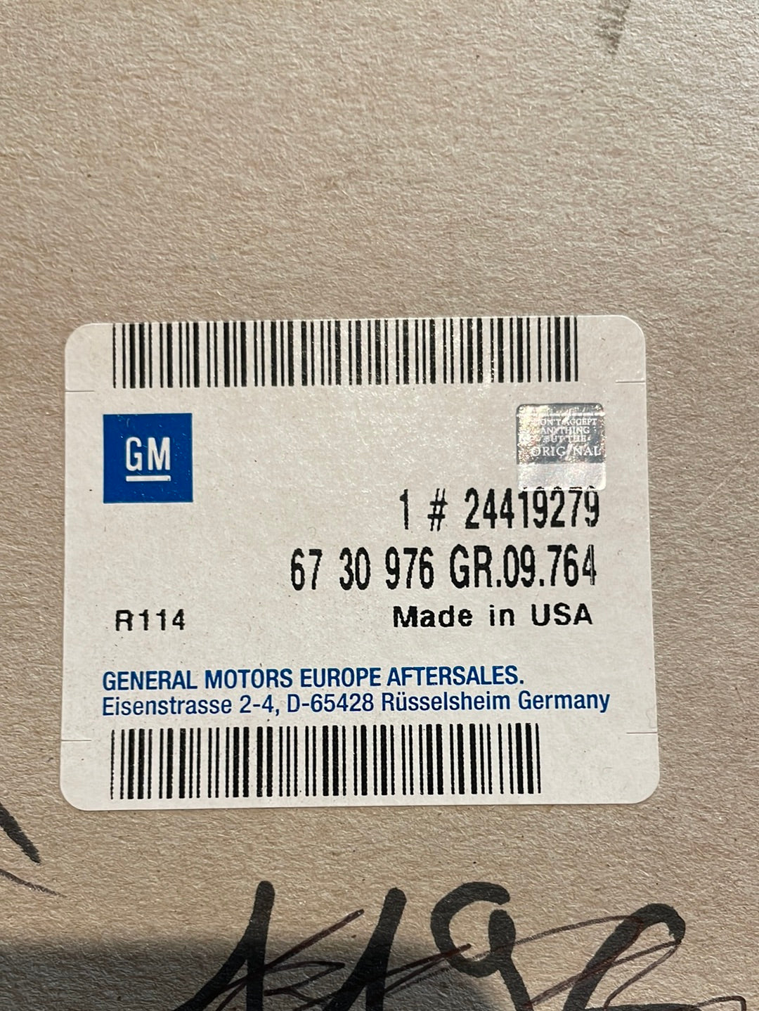 Original GM Opel Vectra C Signum GPS Receiver Neu