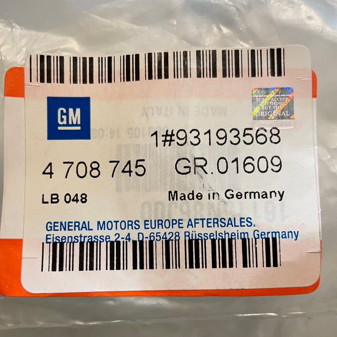 Original GM Opel Simmering Kurbelwellendichtring Neu