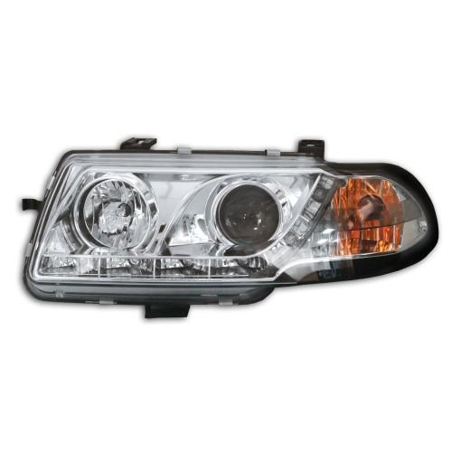 Tagfaahrlicht Design Scheinwerfer passend für Opel Astra F Bj. 91-94