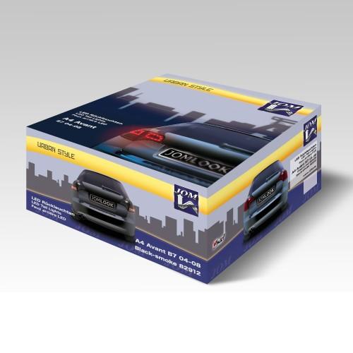 New Design LED Rückleuchten dunkelrot passend für Audi A4 Avant B7 Bj. 04-08