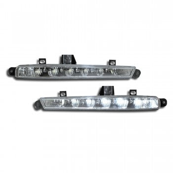 LED Tagfahrlicht, Mercedes W221 S-Klasse, Bj. 06-11, nur passend für 221807103JRS, Chrom, je 5 LED