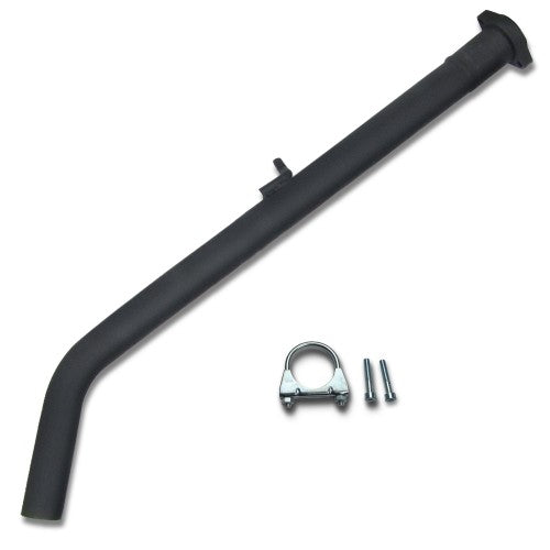 Edelstahl Sportauspuff Endschalldämpfer, oval DTM-Look, mit ABE