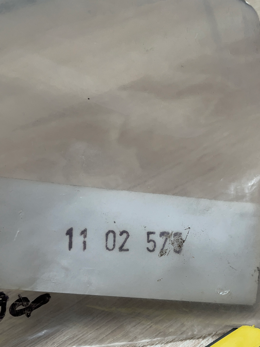 Original GM Opel Kadett D Zierleiste Kotflügel vorne rechts Neu