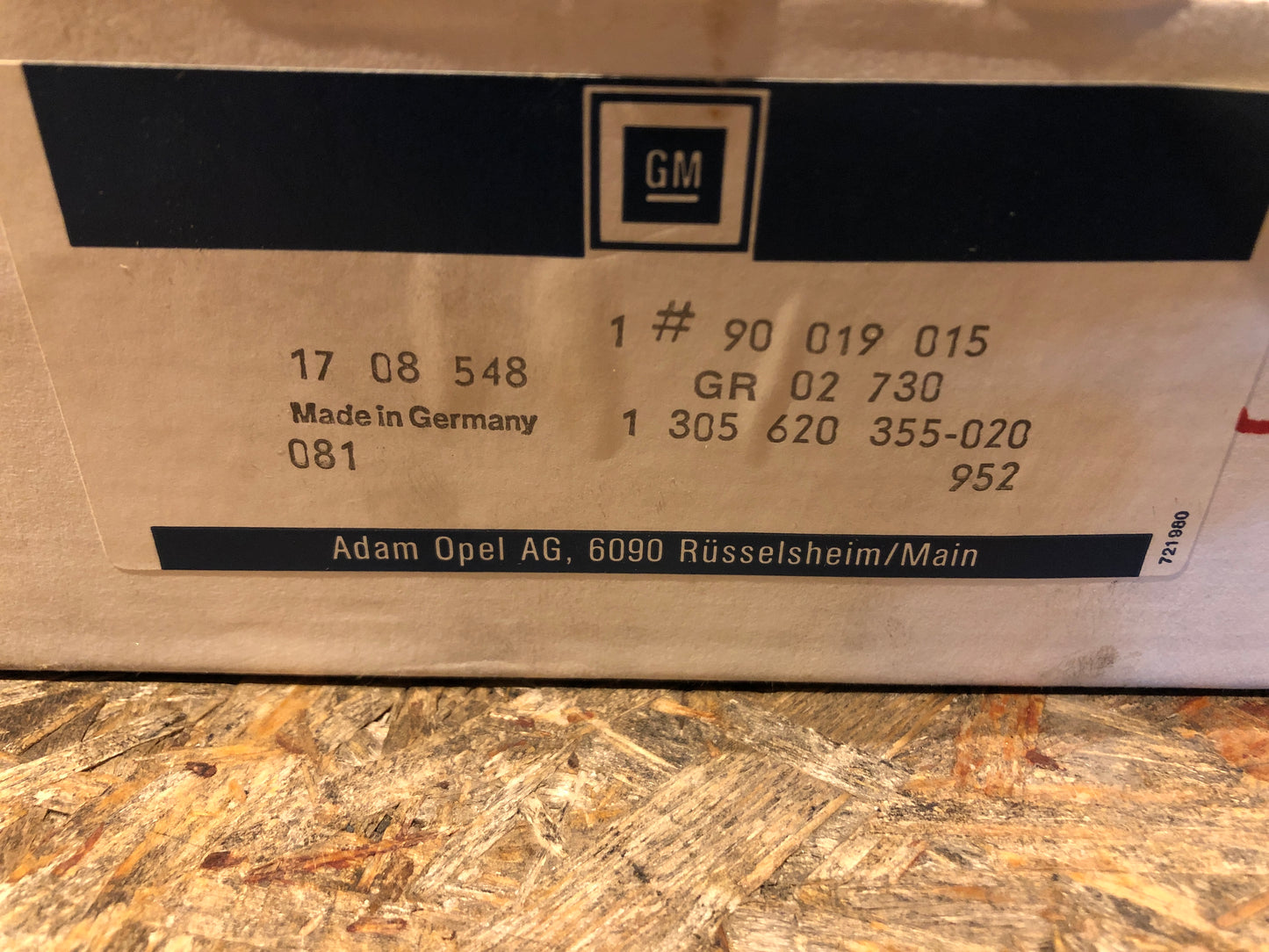 Original Opel Ascona B C Rekord B C Scheinwerferglas Neu