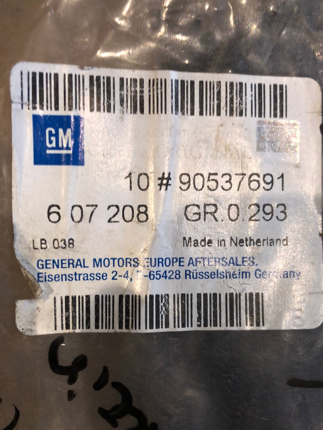 Original GM Opel Speedstar Benziner Zylinderkopfschraube M11x164 (1 Stk) Neu