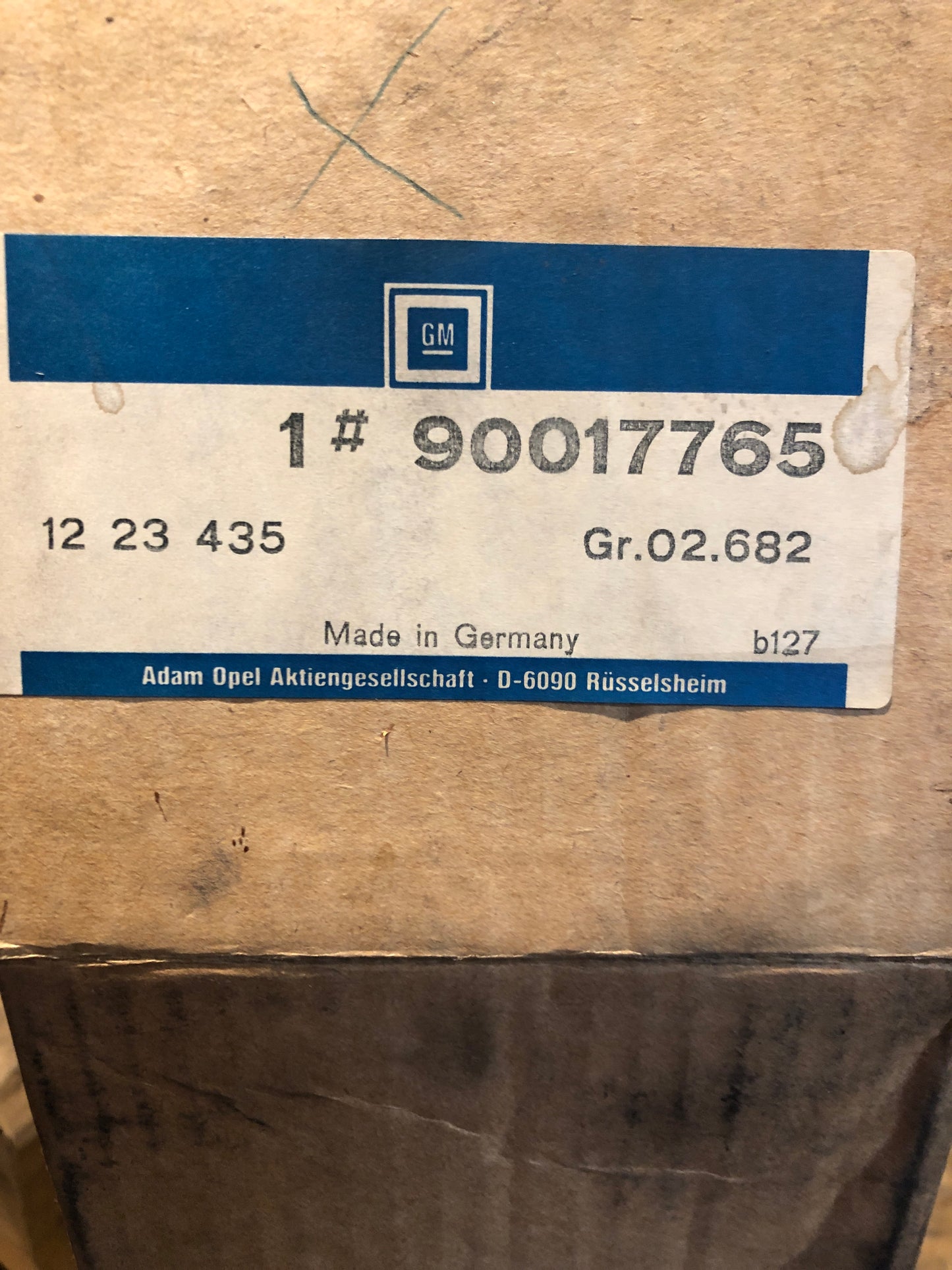 Original GM Opel Rekord E Caravan Commodore C Caravan Glas Heckleuchte Links Neu