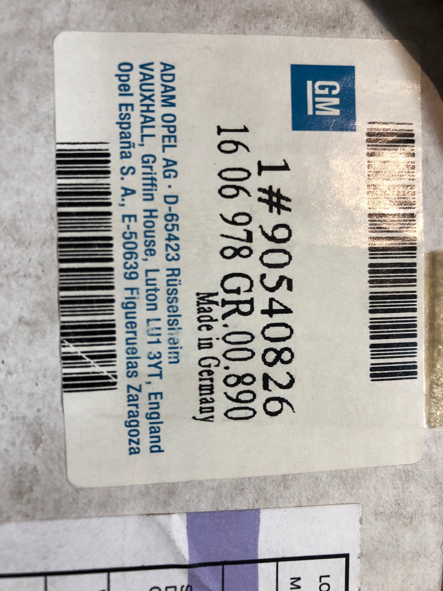 Original GM Opel Astra F 1.7 TD Kupplungssatz Neu