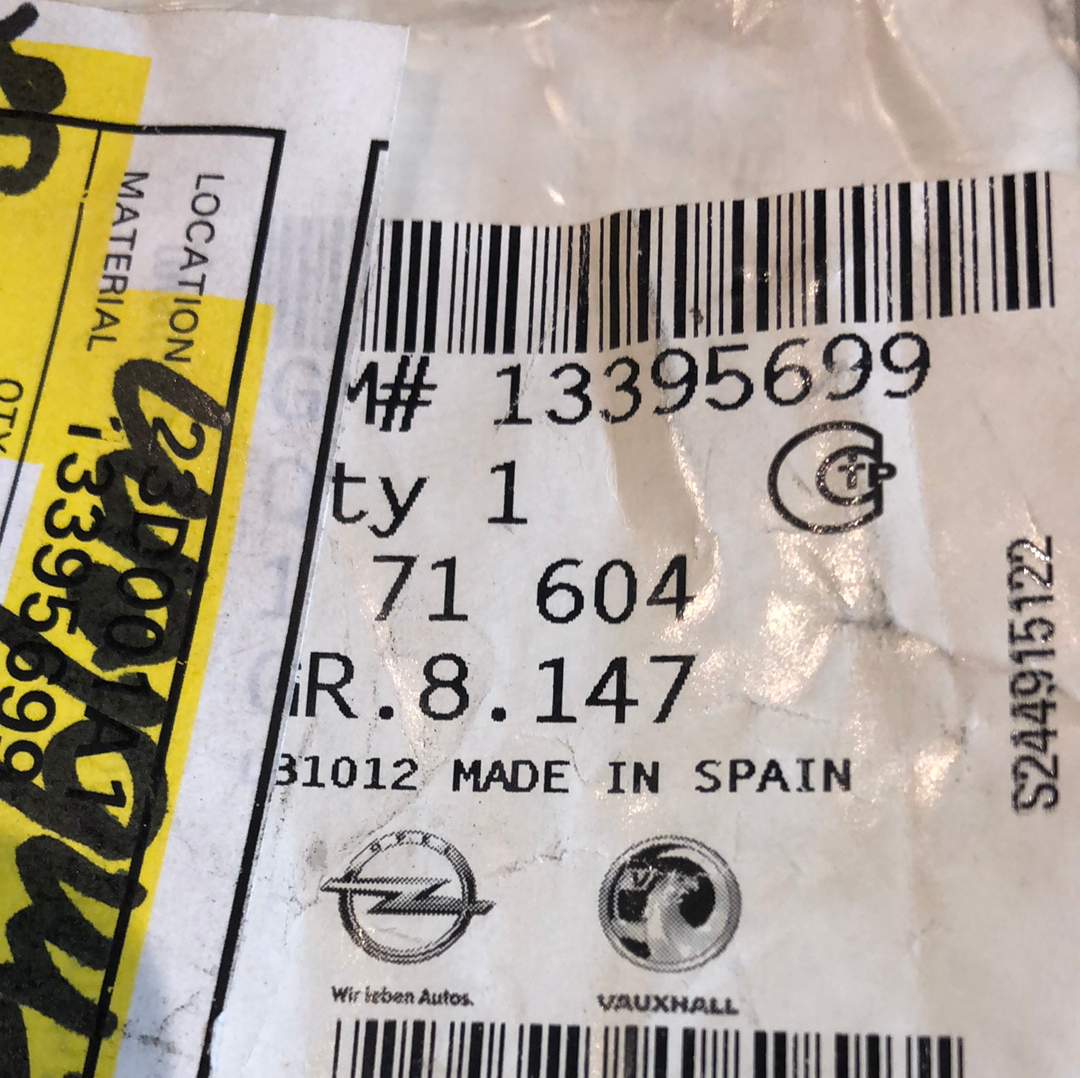 Original Opel Adam Emblem „Union Jack Flagge“ Neu