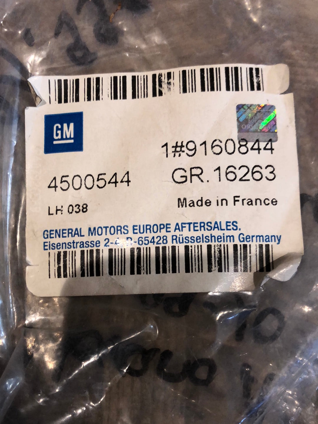 Original GM Opel Movano A Bj. 1999-2010 Fensterkurbel Neu
