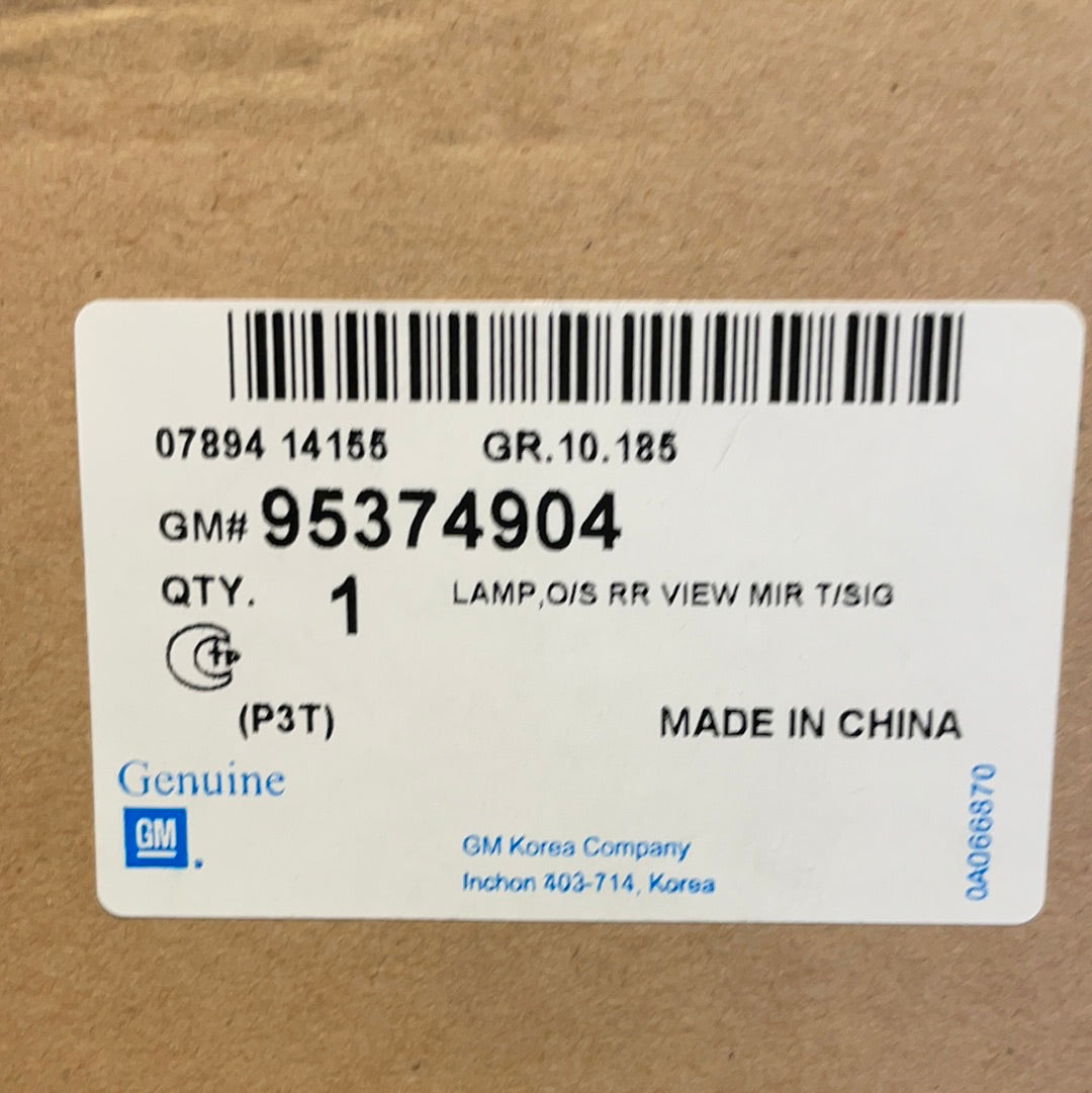 Original GM Opel Mokka B/X Spiegelblinker links Neu