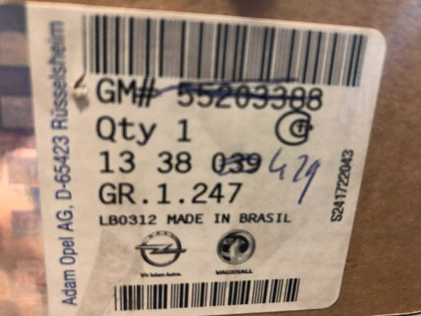 Original Wahler Opel Astra H Signum Vectra C Zafira B Thermostat Kühlmittel Neu