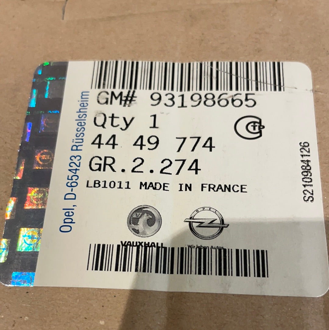 Original GM Opel Vivaro A Trafic 2 Keilrippenriemensatz Neu