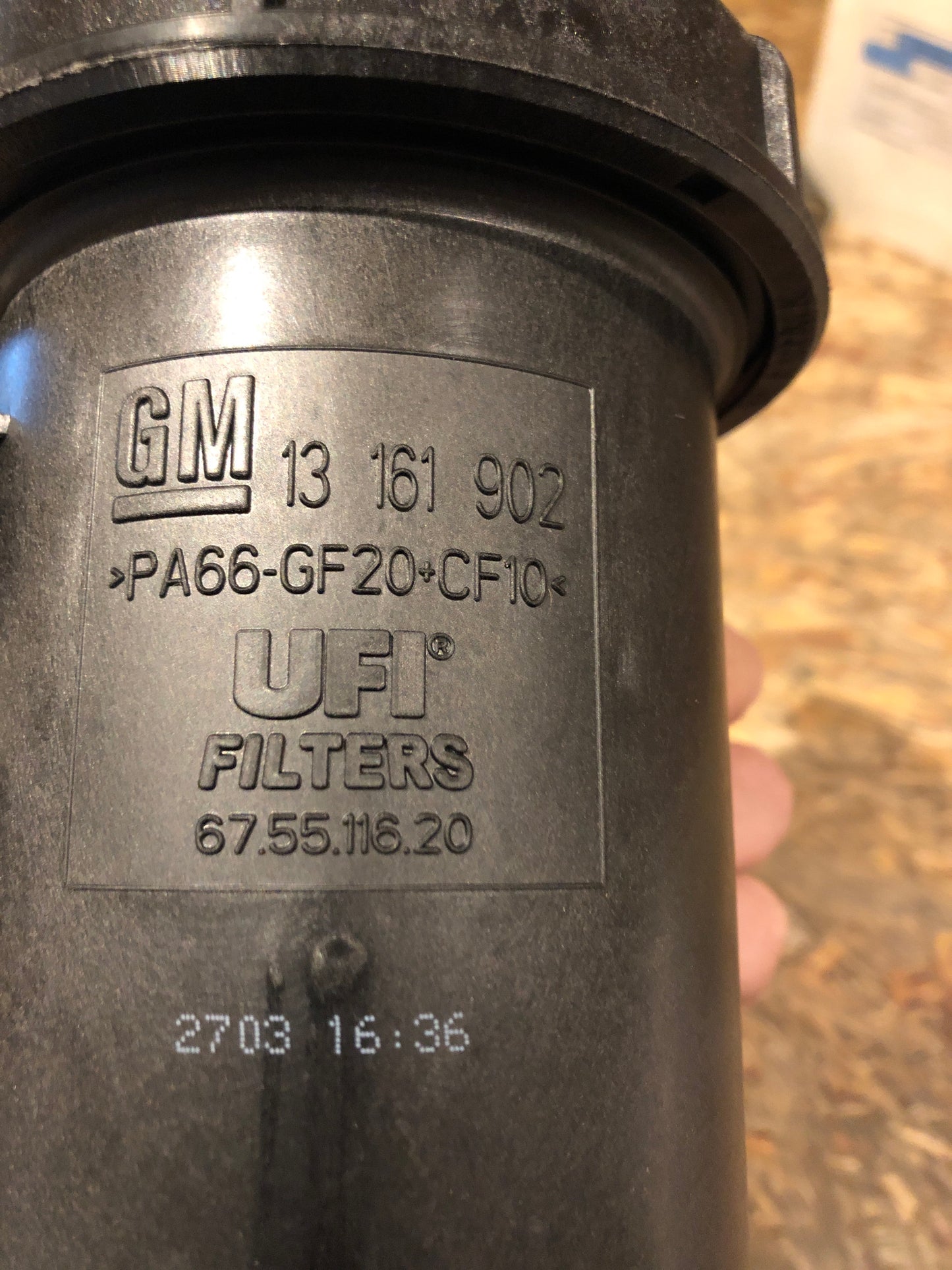 Original Opel Corsa C Agila B Meriva A Kraftstofffilter Neu