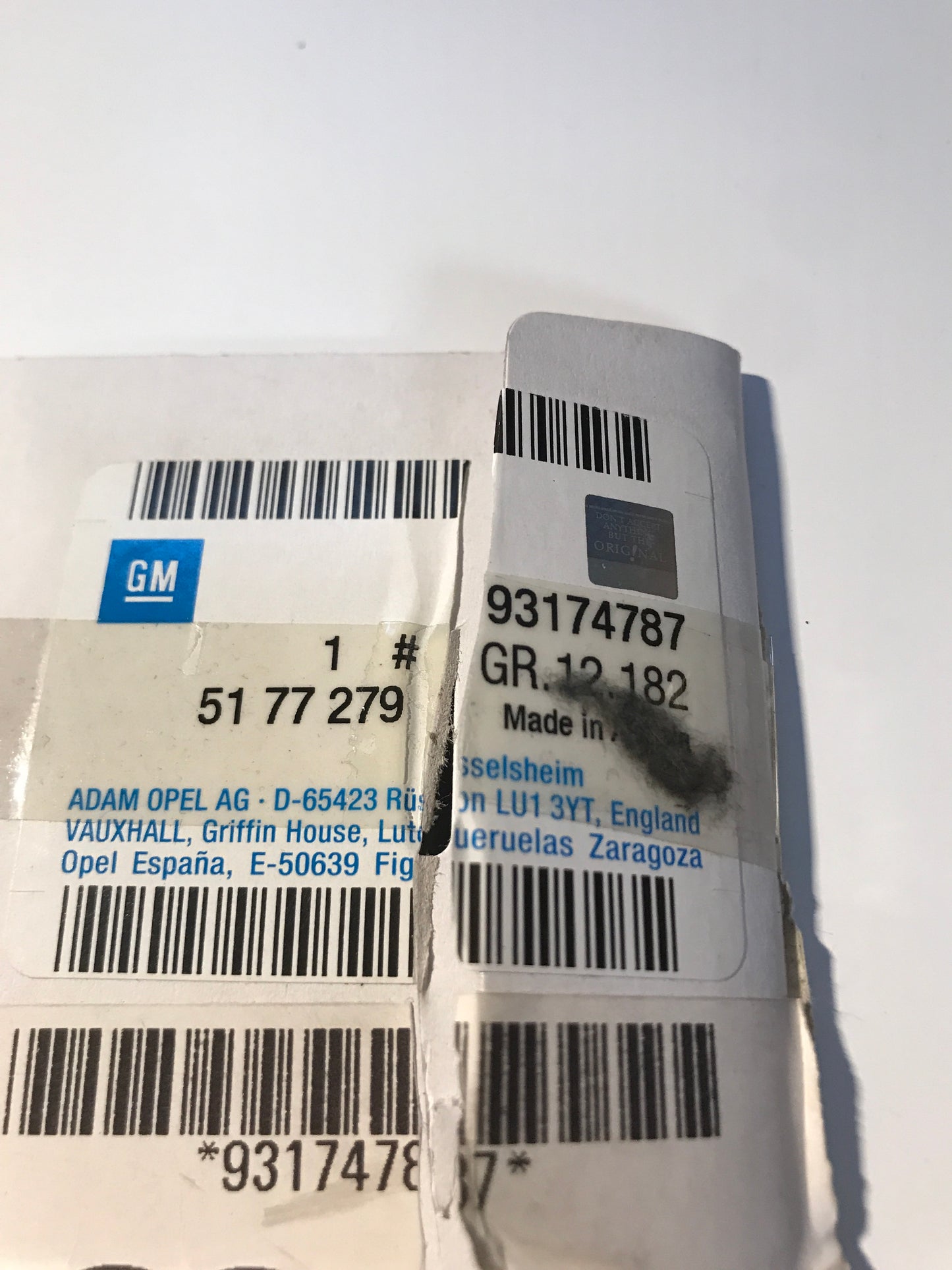 Original Corsa C 1,7 DTI Schrifzug NEU