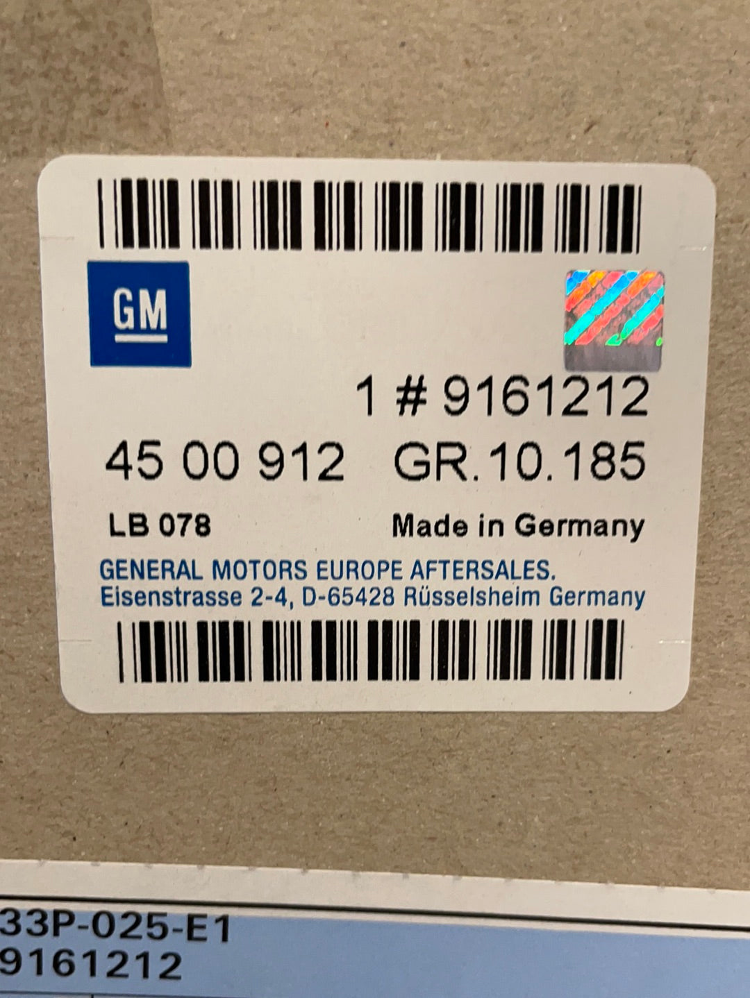 Original GM Opel Movano Spiegelglas rechts Neu