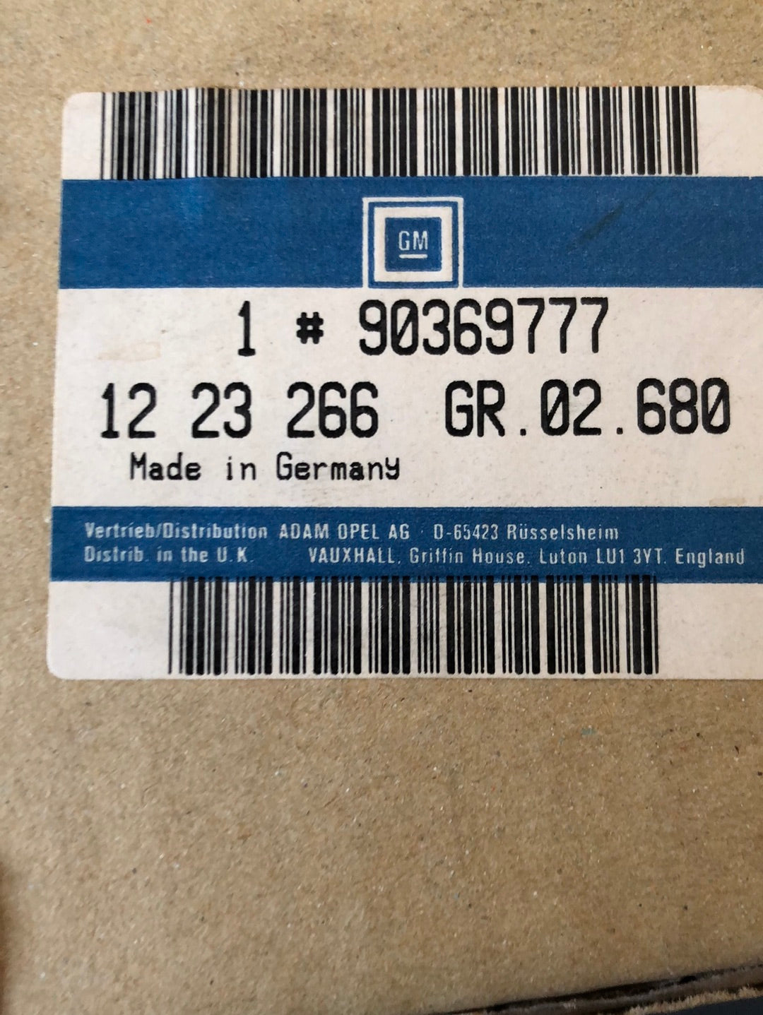 Original GM Opel Omega A Heckleuchte rechts Neu