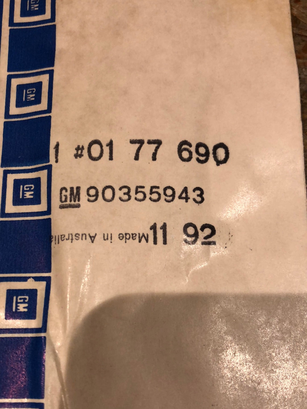 Original GM Opel Vectra A Schriftzug „Opel“ hinten Neu