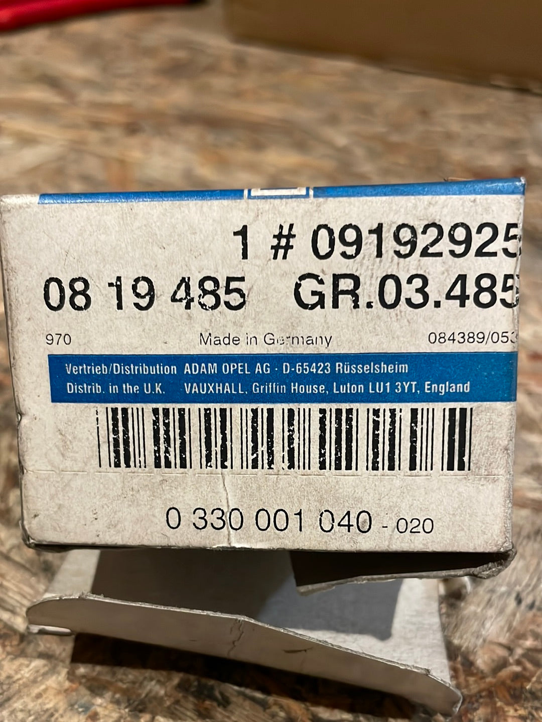 Original GM Opel Astra F 1,7 D Stoppschalter Magnetventil Neu