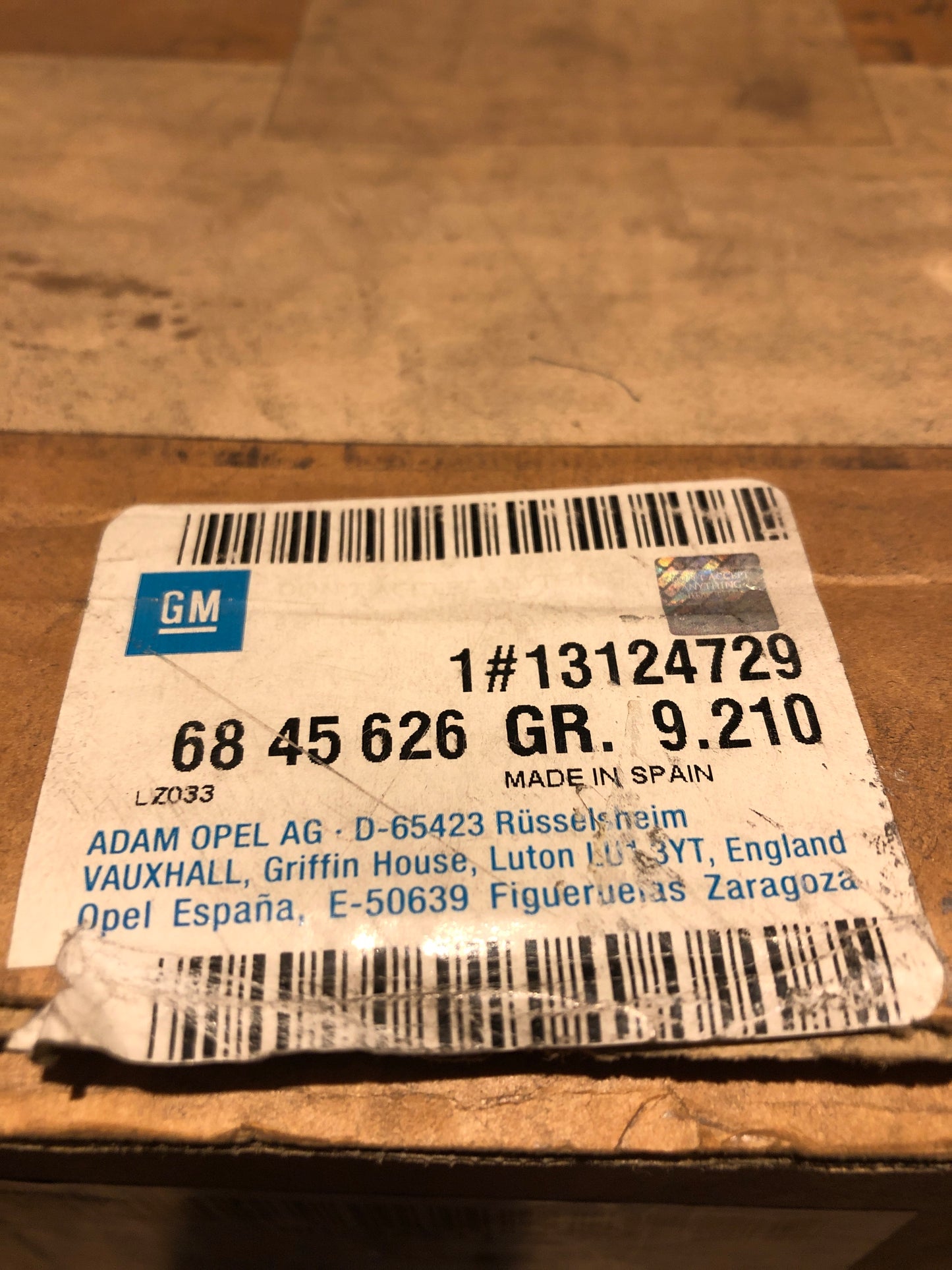 Original Opel Meriva A 1.6 Klimaverdampfer Neu