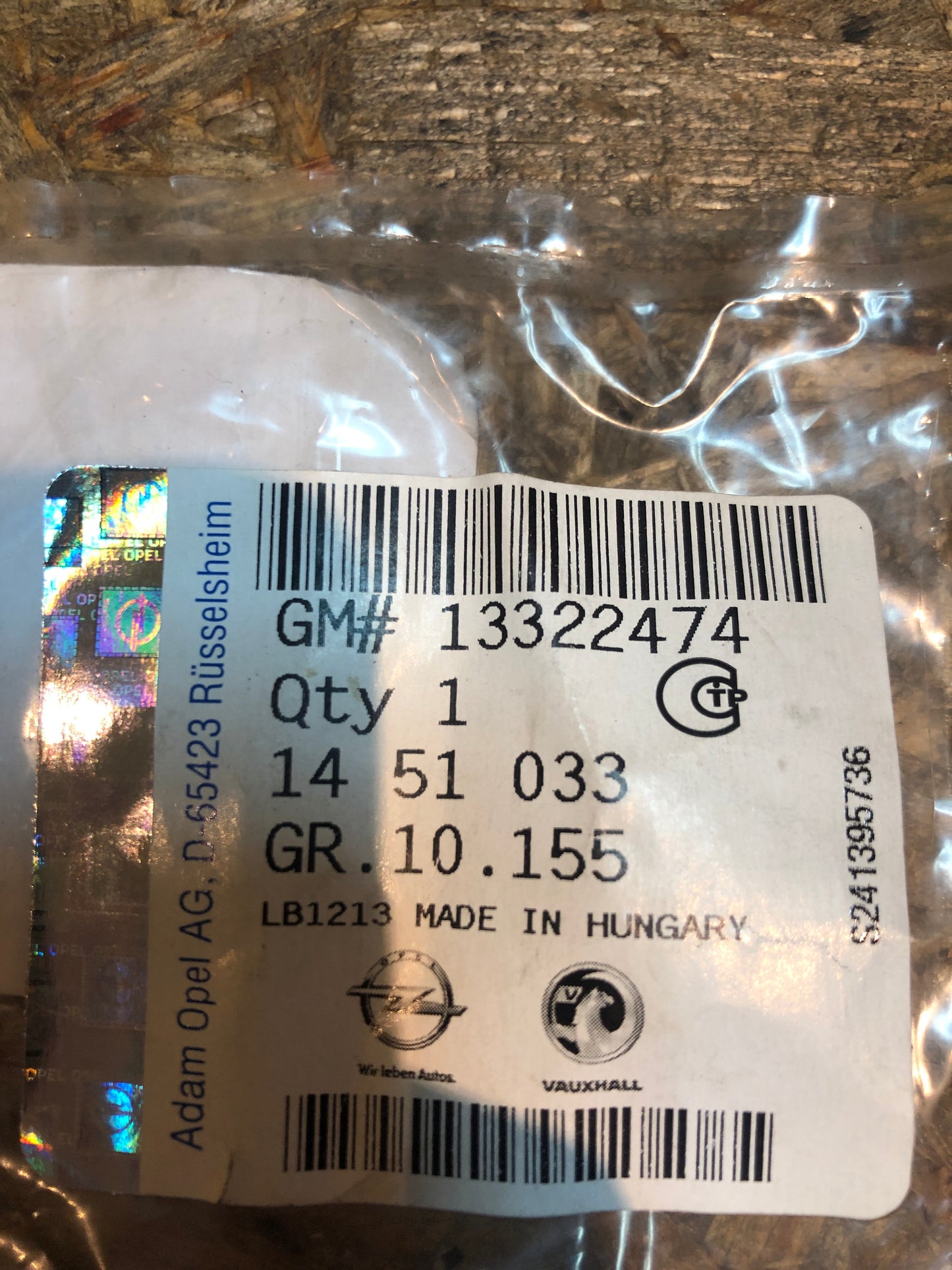 Original GM Opel Corsa C Waschdüse Neu