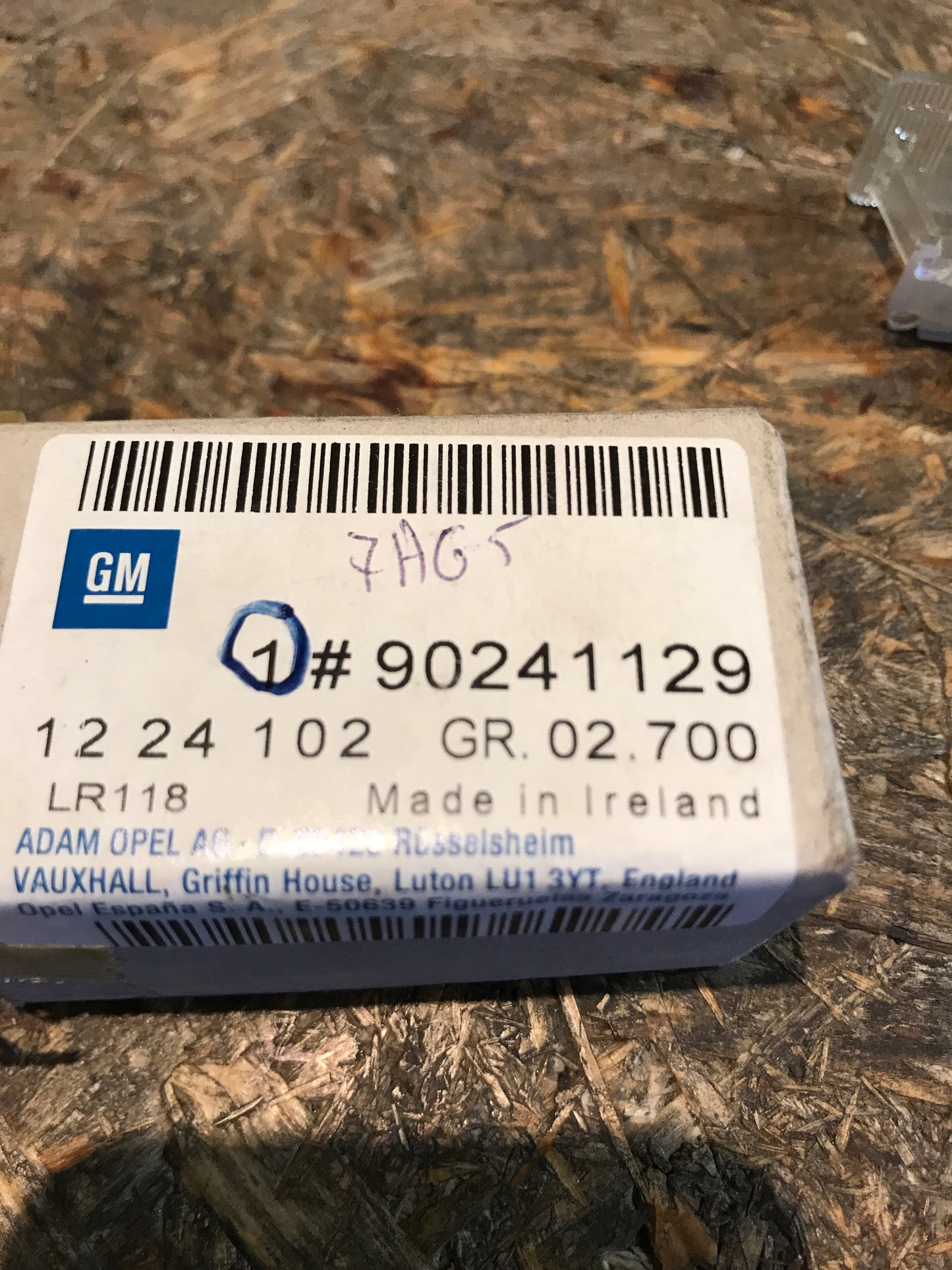 Original Astra F Calibra Beleuchtung Kennzeichen LED NEU