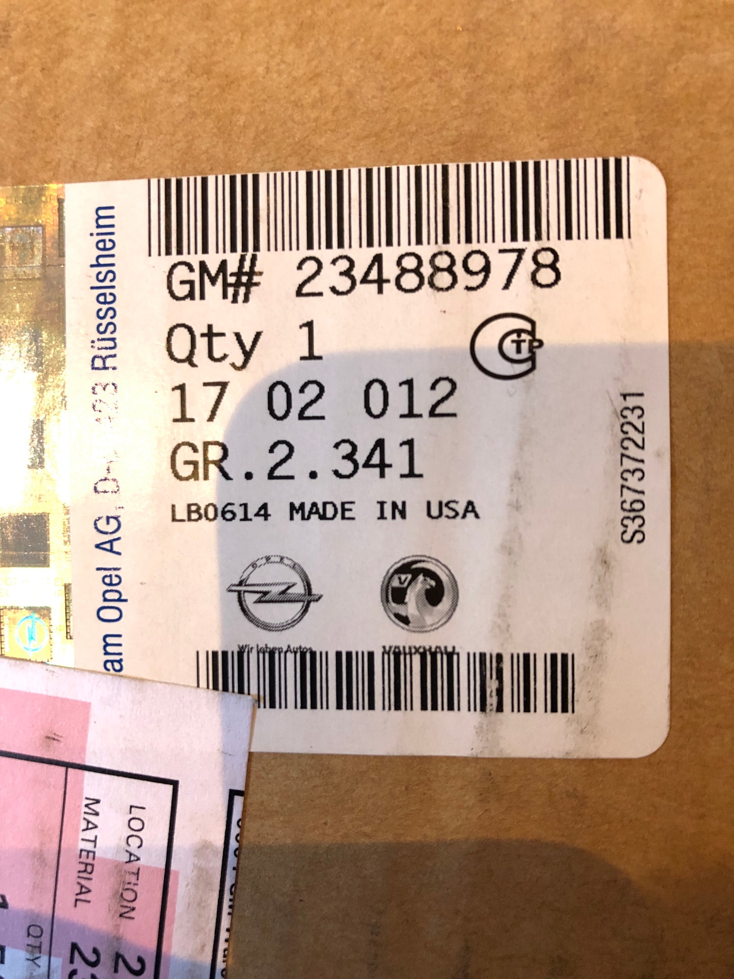 Original Opel Ampera Heimladestation Neu