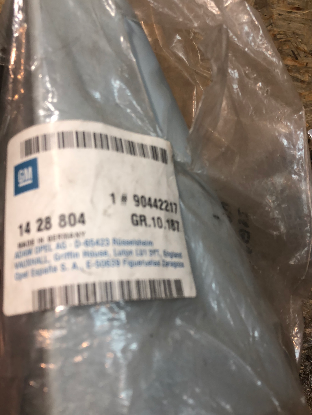 Original Opel Kadett E Abdeckung Rückspiegel Neu