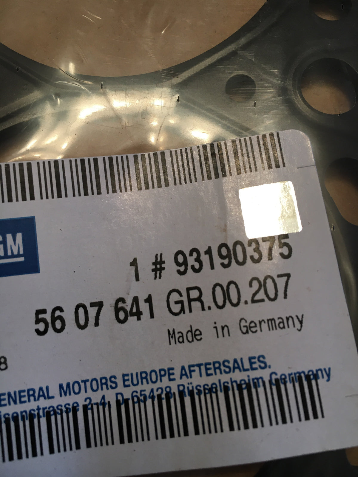 Original Corsa D 1,3 CDTI Zylinderkopfdichtung NEU