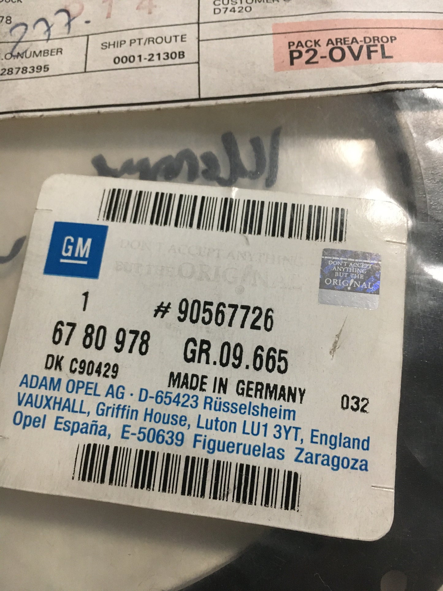 Original Klemme Lautsprecher Verkleidung NEU