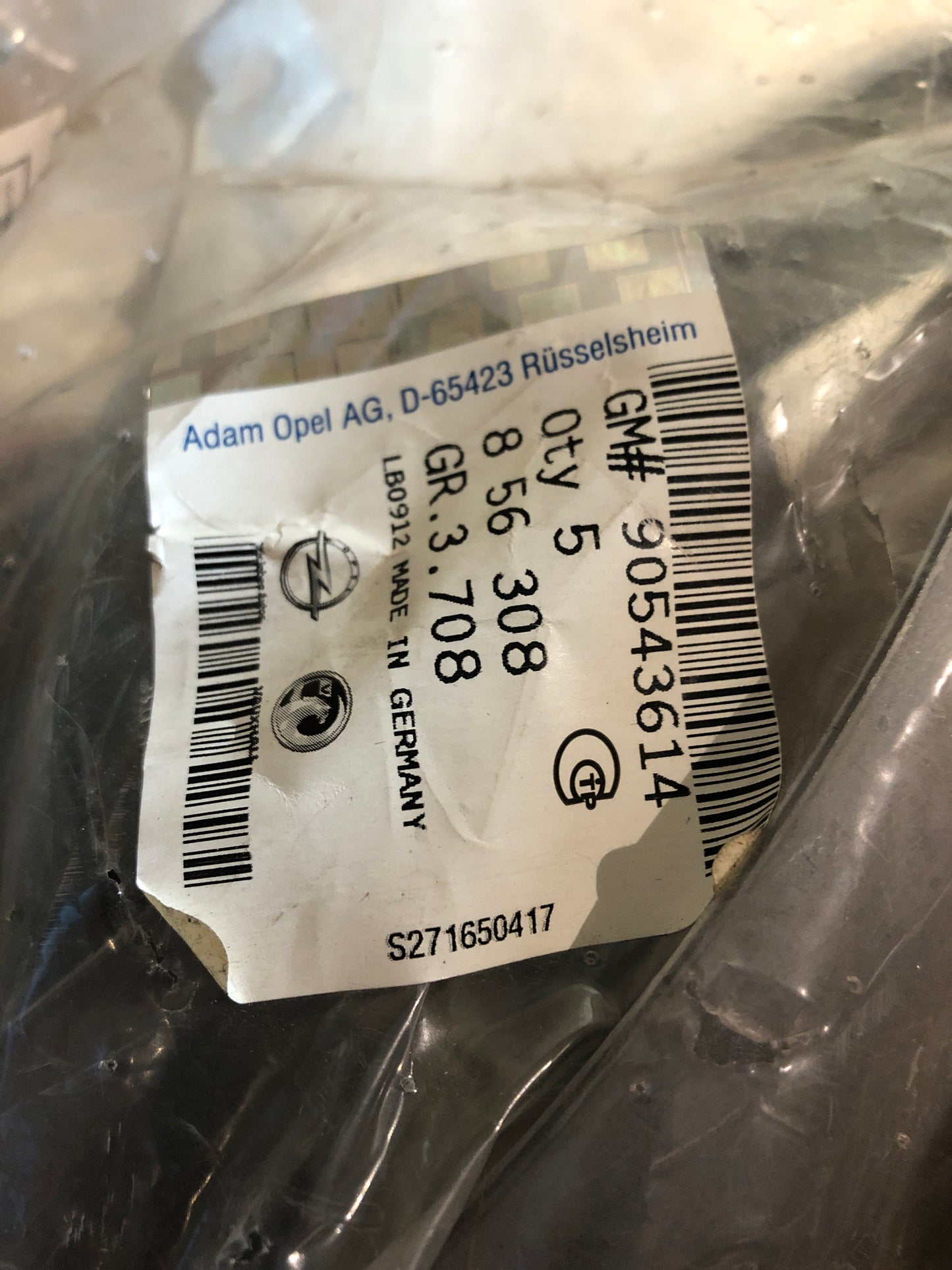 Original Opel Astra F Halter Auspuff Neu