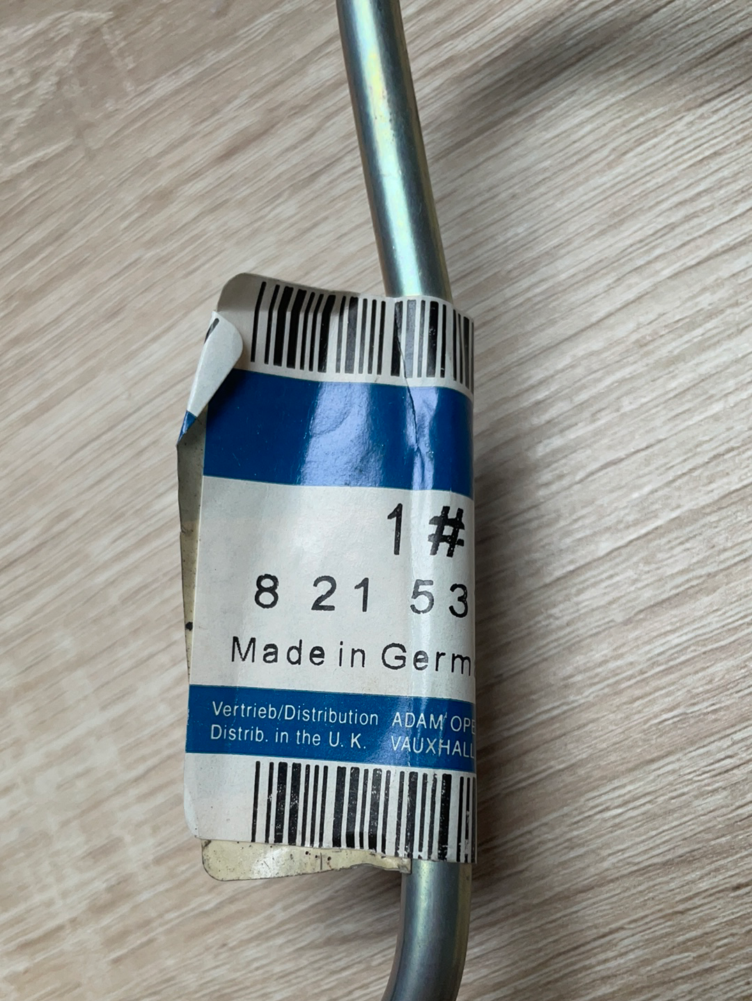 Original GM Opel Ascona C Kadett E Kraftstoffleitung Neu