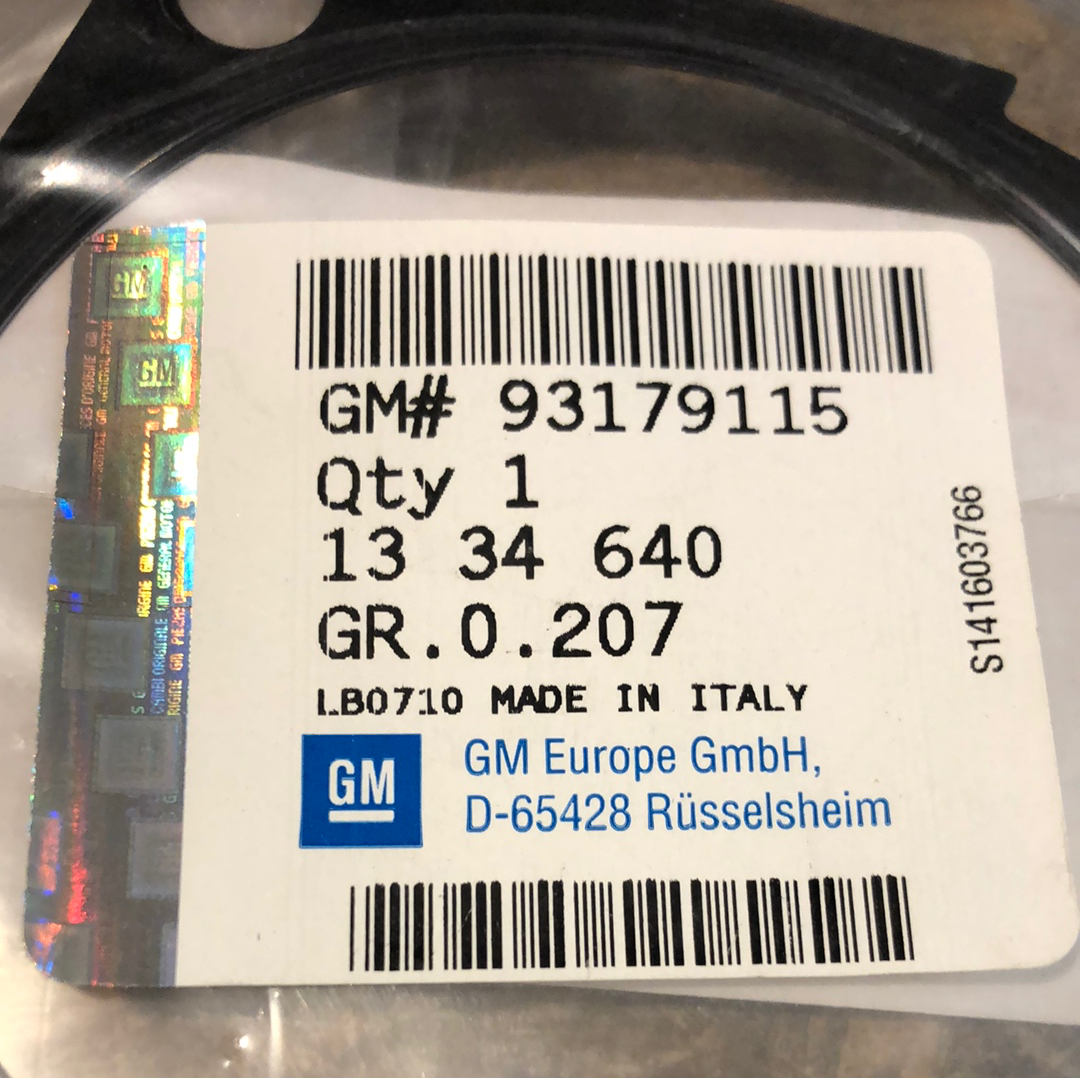 Original GM Opel Vectra C Dichtung Wasserpumpe an Zylinderblock Neu